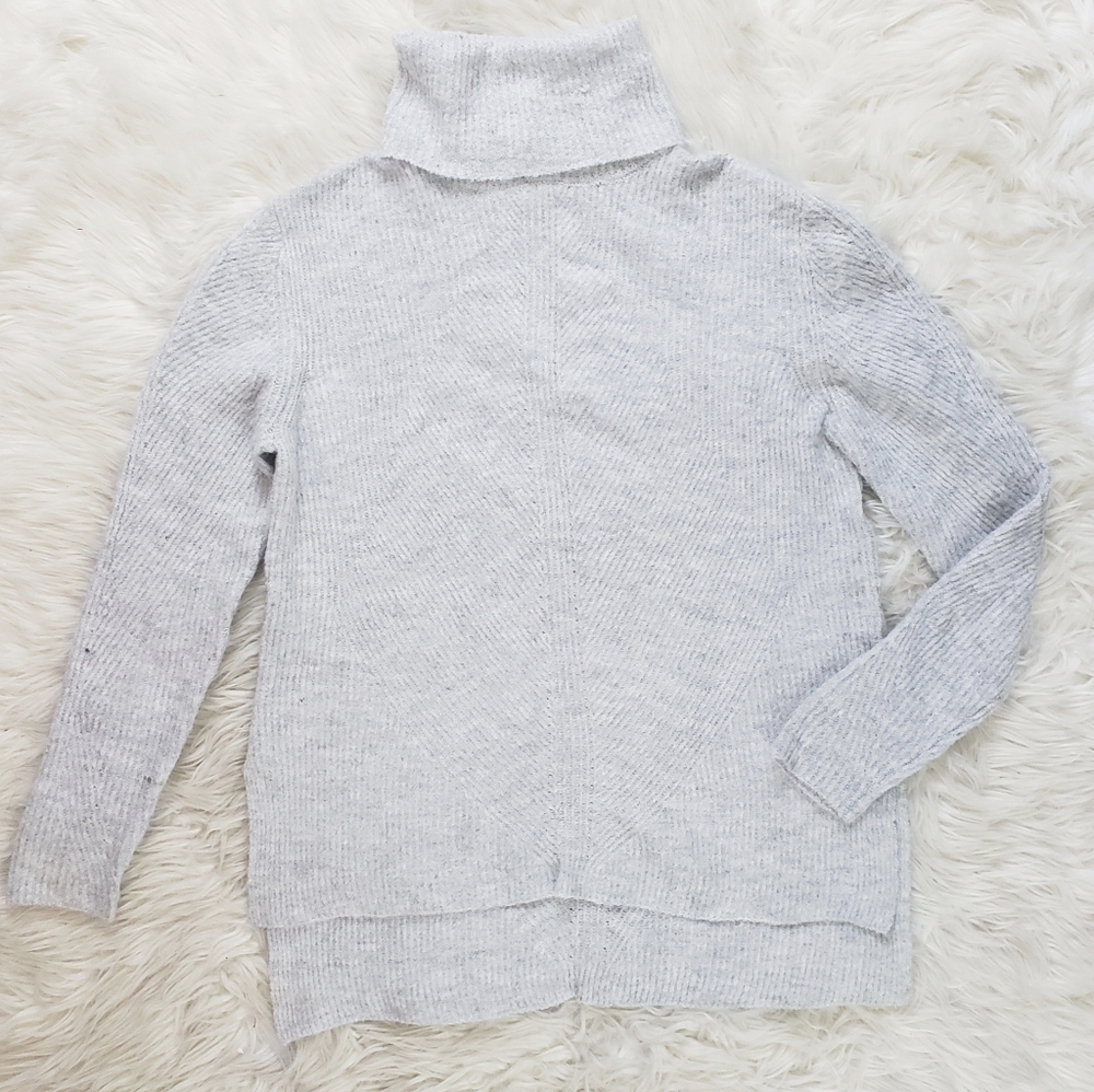 Sweet Romeo Abstract Rib Turtleneck Tunic - Picture 2 of 7
